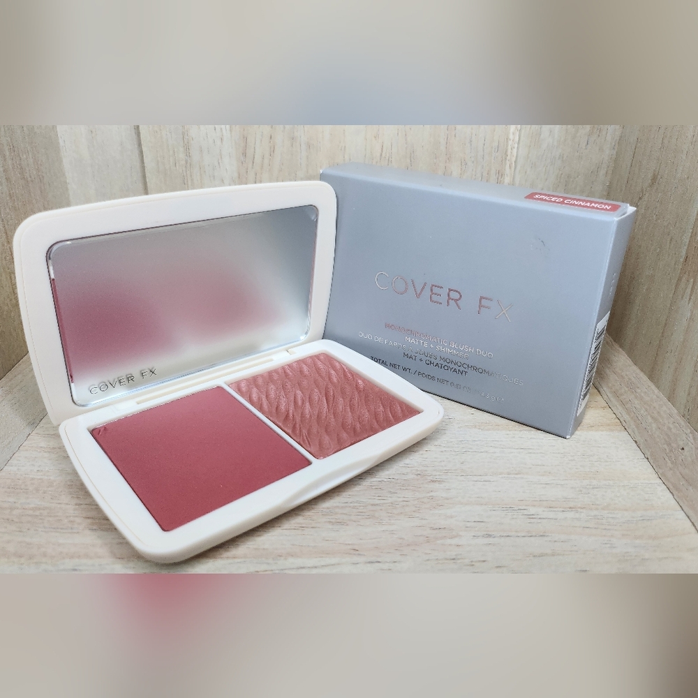 Cover FX Monochromatic Blush Duo - Spiced Cinnamon
